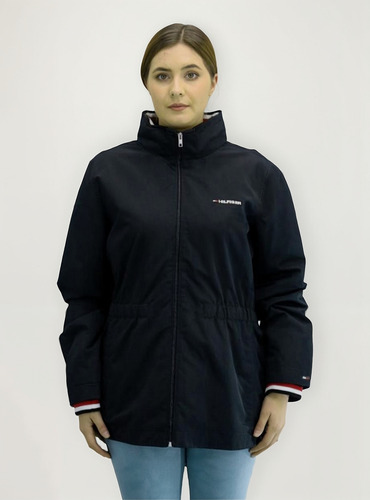 Chamarra Tommy Hilfiger Mod. 76a0354012 Color Negro