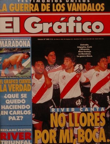 El Grafico 3982 Maradona En Carlos Paz