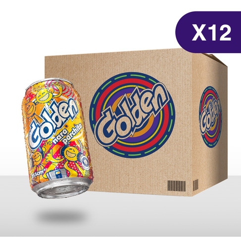 Golden Sabor A Naraparchita - 12 Latas De 355ml