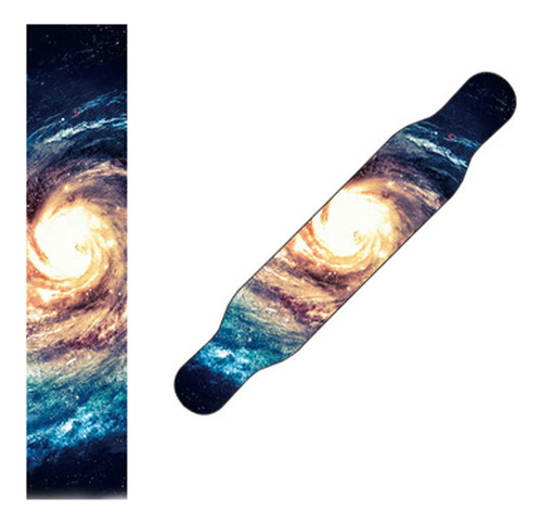 Monopatín Eléctrico Longboard 47 X 10 Impermeable Galaxia