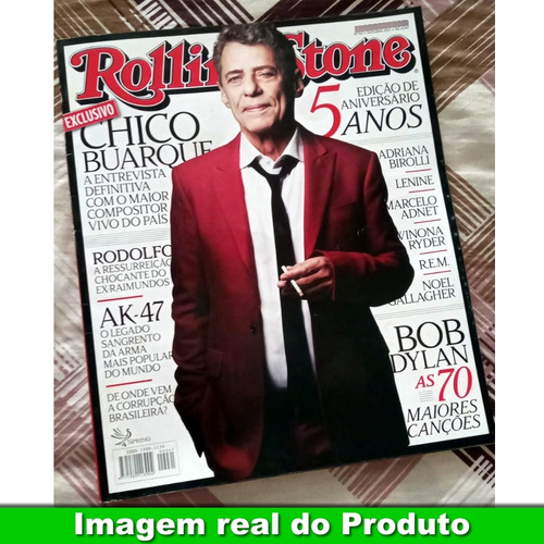Revista Rolling Stone Ed. 61 Chico Buarque (Usado)