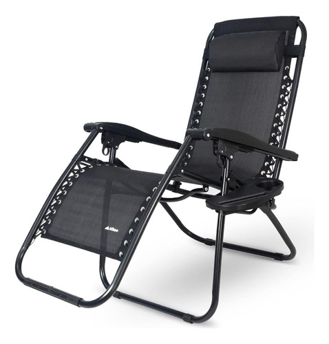 Camastro Antigravity Hikeo Resistente Y Portátil Negro