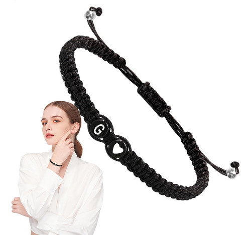 Pulsera Con Dije Inicial,pulsera Con Inicial Para Mujer |