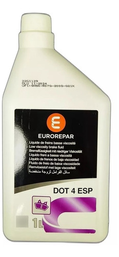 Liquido De Frenos 1 L Eurorepar Dot4