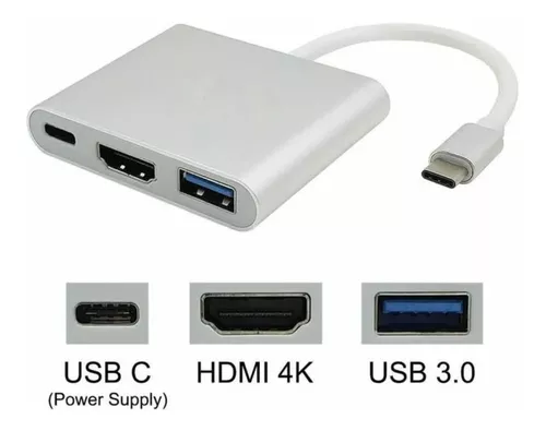 Cable USB C a HDMI (cómo conectar tu Android/iPad/PC/Mac son USB C