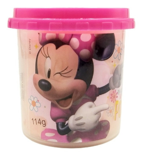 Imagen 3 de 5 de Plastilina Disney Masa Para Moldear 114 G Minnie Mouse