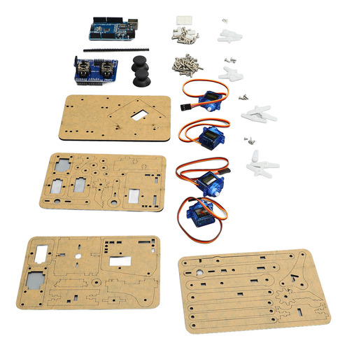 Kit De Brazo Robótico Mecánico Programable Con Precisión De