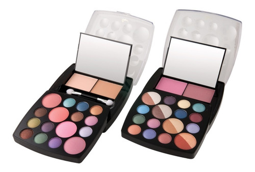 Kit De Maquillaje Sombre Y Rubor