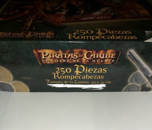 Rompecabezas Piratas Del Caribe Jack Sparrow (Usado)