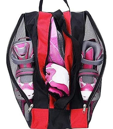 Imagen 2 de 4 de Bolsa Patin Para Niño Tela Oxford Resistente Agua