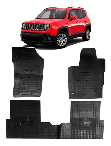 Tapete Interno E Porta Mala Jeep Renegade 15 16 17 18 19 20