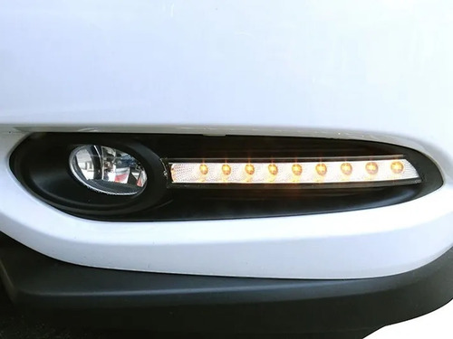 Imagem 3 de 6 de Moldura Led Daylight Luz Diurna Farol Milha Hrv Hr-v 15 A 19