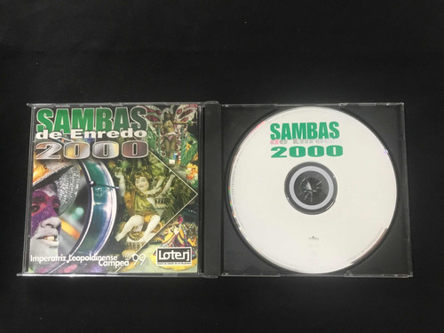 Sambas De Enredo 2000 - Cd Não É Lp - Samba Carnaval