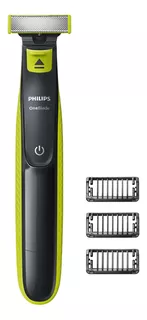 Afeitadora Philips Oneblade Qp2724/10 Para Cuerpo Rostro Usb Color Negro