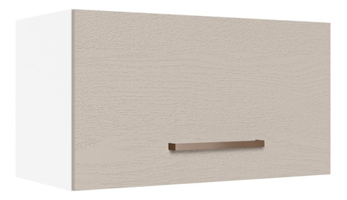 Alacena 60 Cm 1 Puerta Basculanteagata Madesa Color Blanco/Crema