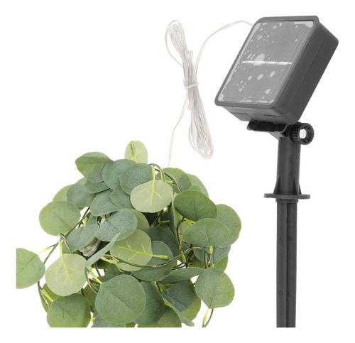 Guirnalda De Luces De Hiedra Solar Luz De Hadas 10m 100led