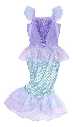 Vestido De Sirena Jurebecia Para Niñas Pequeñas, Disfraz De