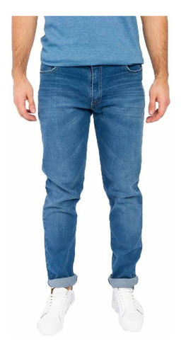 Pantalon Jean Branson Skinny Hombre | Stone (641042)