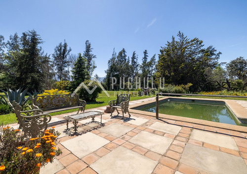 Limache, Espectacular Casa Familiar En Terreno De 6500mt