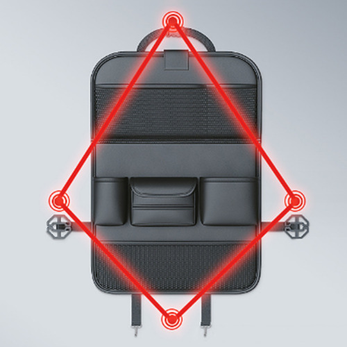 Organizador De Respaldo De Asiento De Coche Multifuncional,