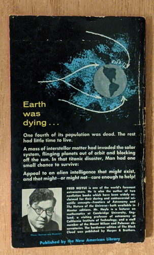 The Black Cloud, Fred Hoyle (inglés) (Usado)