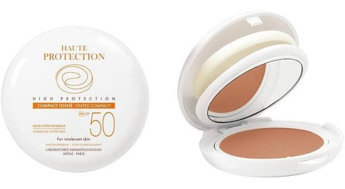 Avene Protector Solar Mineral Compacto Cremoso Con Color Fps