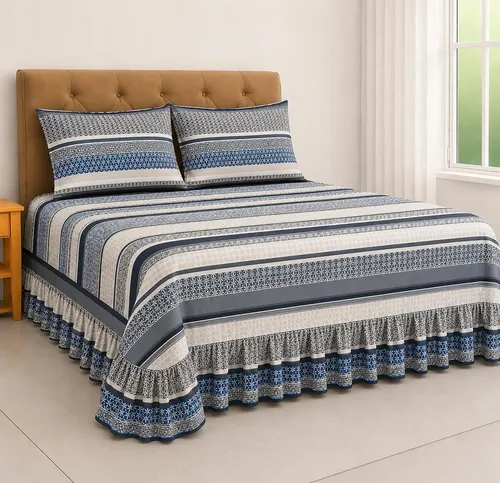 Colcha Cobre Leito Casal Queen Helena 400 Luxo E Conforto