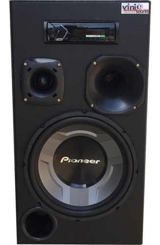 Caixa Auto Residencial Bluetooth Pioneer Ts-w3060 Completa