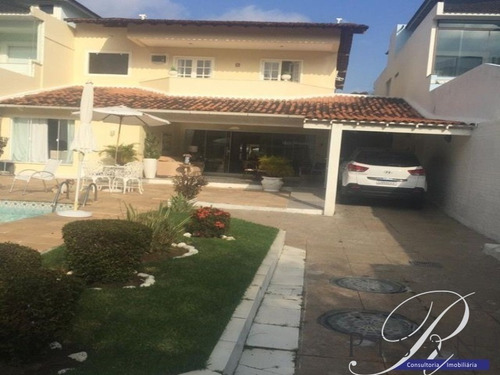 Imagem 4 de 20 de Barra Da Tijuca, Riomar, Otima Casa Duplex, 5 Quartos, Quintal, Piscina - Ca00952 - 69517462