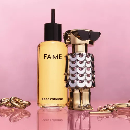 Perfume X 80 Ml Paco Rabanne Fame Mujer Edp + Kit De Recarga
