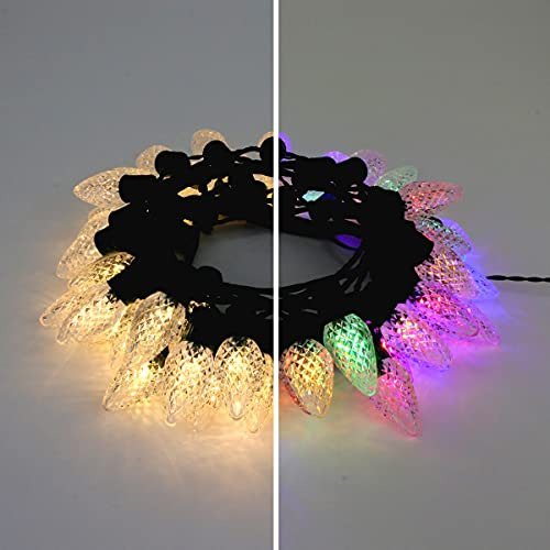 Luces Navideñas Philips 50 Led Bicolor C9 8 Funciones 8 M