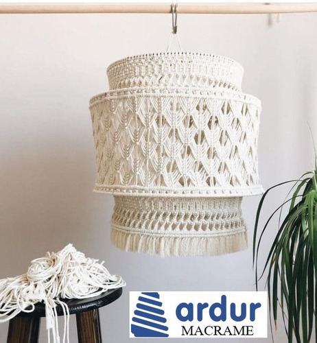 Imagen 8 de 10 de Cuotas! Hilo De Algodon Ideal Macrame Todos Los Grosores 1kg