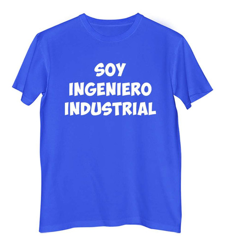 Remera Niño Color  Soy Ingeniero Industrial