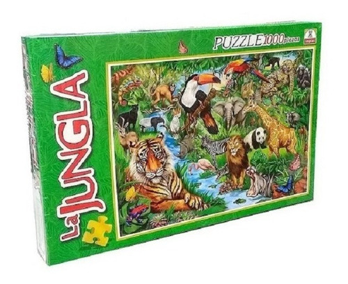 Puzzle La Jungla 1000 Piezas Art.309 Implas E.full