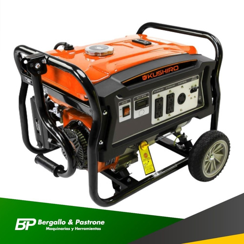 Generador Grupo Electrogeno Kushiro Kg5000 4500w 11hp Monof.