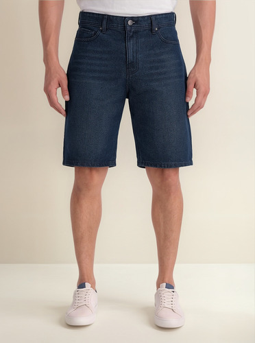 Short Bermuda Holstone Para Hombre De Mezclilla Slim