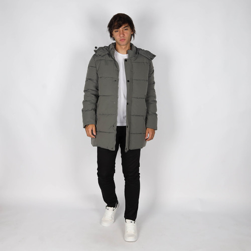 Campera Camperon Hombre Capucha Desmontable Oldtown Polo