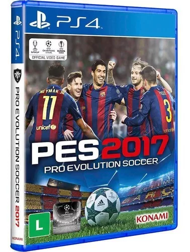 Jogo Pes 21 Ps4 Mídia Fisica Original Lacrado