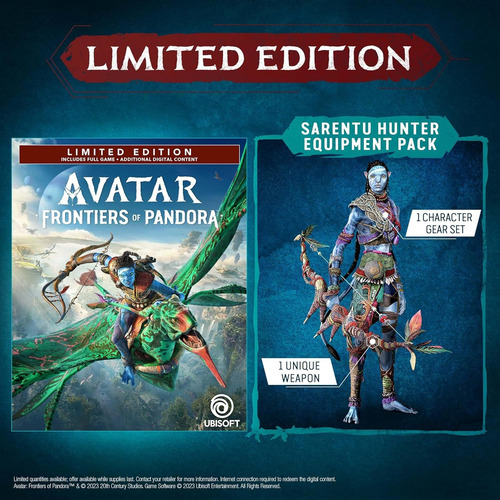 Avatar Frontier Of Pandora Juego Para Ps5 Edicion Limitada