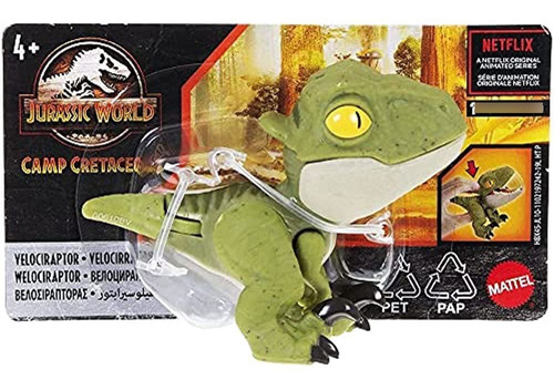 Jurassic World Camp Cretacico Snap Squad Velociraptor 