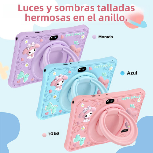 Hancdon Wi-Fi, Bluetooth, USB-C, OTG F06 Android 12 F06 6+128GB Lila