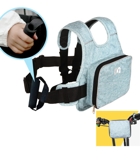 Cinturón De Seguridad Infantil Ajustable Para Motocicleta D