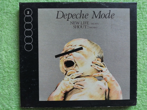 Eam Cd Maxi Single Depeche Mode New Life 1991 Vers. Remixes