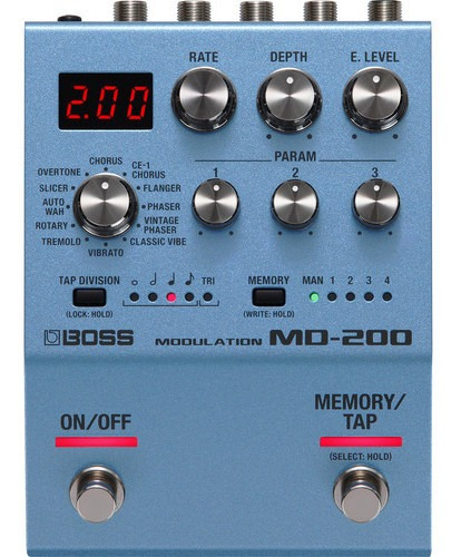 Boss Md-200 Pedal De Efectos Modulation