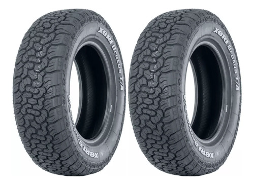 Set De 2 Llantas Xbri 255/55 R19 Brutus T/a 10pr