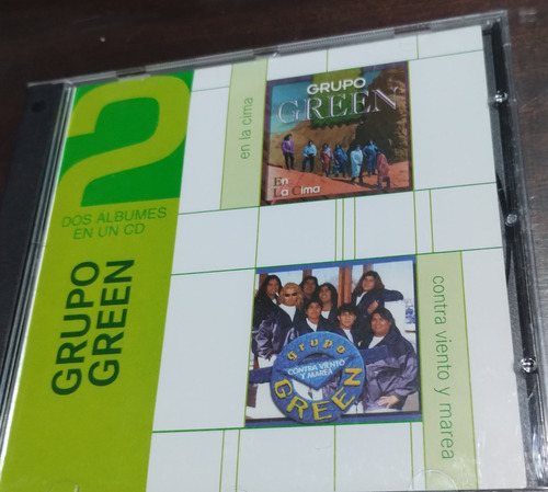 Grupo Green Cd Dos Álbumes En Un Cd Como Nuevo