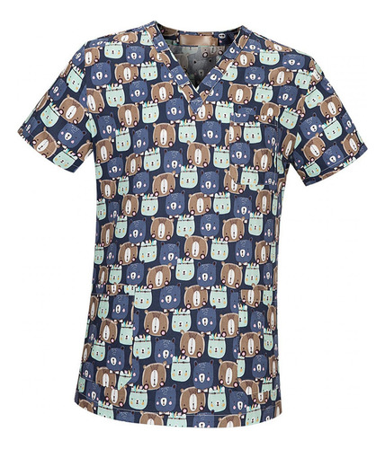 Ropa De Trabajo De Enfermera Uniforme De Enfermería Top