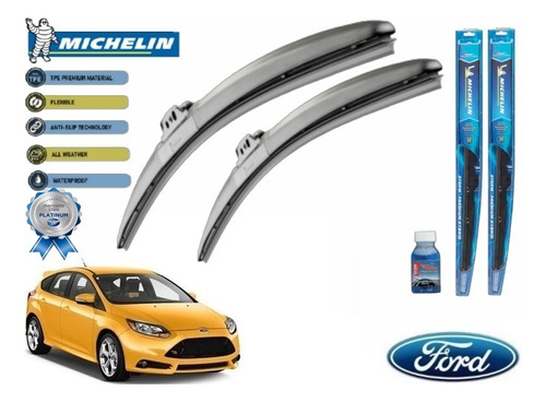 Par Plumas Limpiabrisas Ford Focus St 2013 Michelin