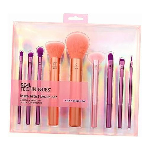Real Techniques, Kit De Brochas De Maquillaje, Insta Artist