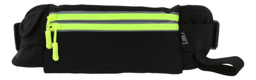 Cangurera 1818 Chenson Active 1870149-3 Color Negro Diseño De La Tela Lisa